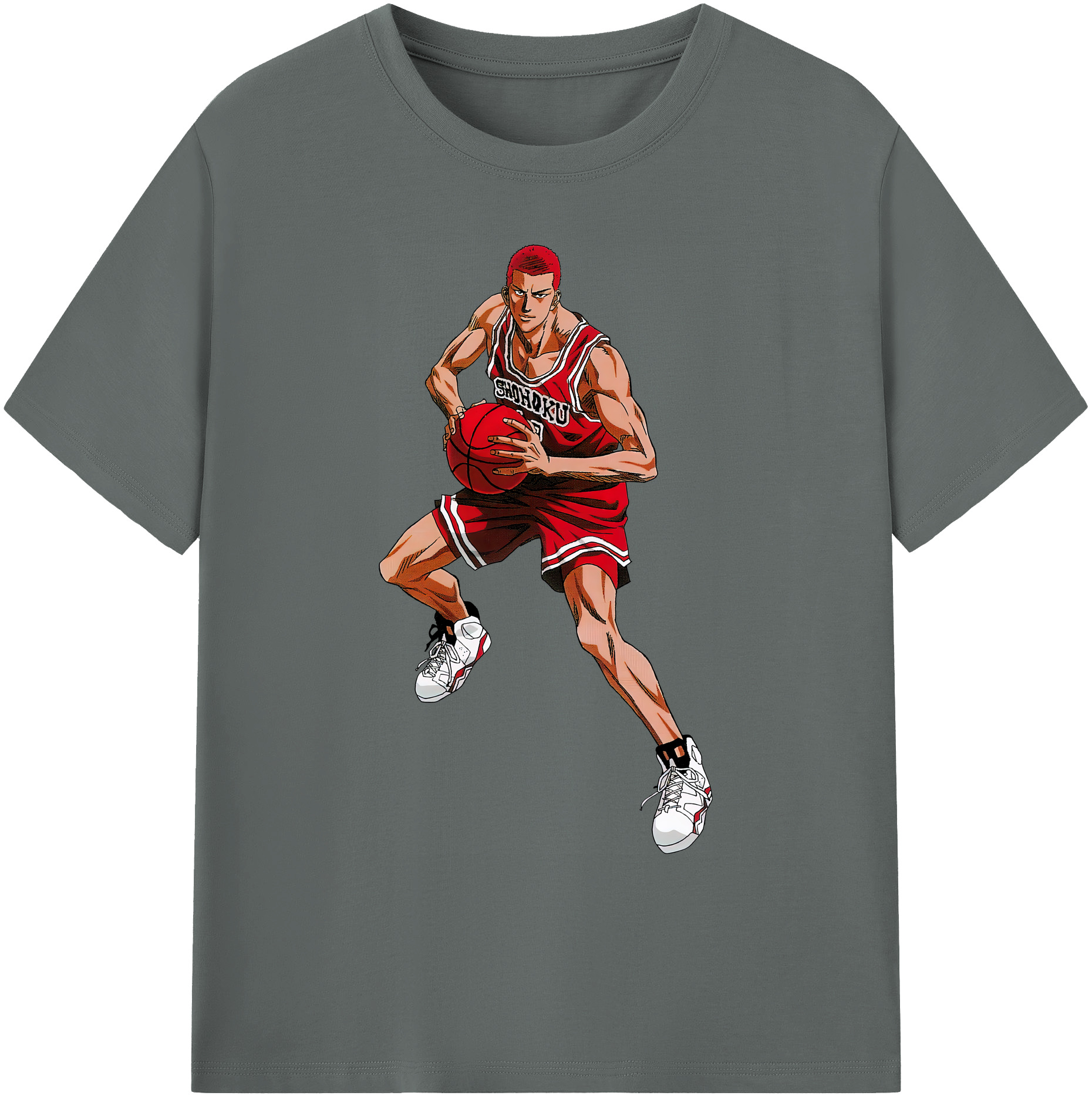 （画像用） SLAM DUNK／スラムダンク 綿100％ メンズ半袖Tシャツ｜肌触りやわらか＆通気性